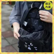 KP💮學院書包 旅行 大容量收納袋 後背包 驚訝貓 NYA 刺繡 背包