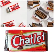 菲律賓 King chatlet 花生 牛奶 巧克力 9.5g*24 choco peanut bars