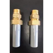 ☆水電材料王☆ 銅塑由令 1-1/4“ 1.2英吋 水表由令 由令 馬達接頭 由任 塑膠接頭 外牙銅牙接頭 1.5吋