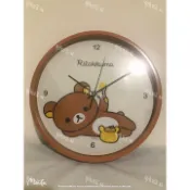 全新 轉售 RILAKKUMA 拉拉熊 日本甜蜜時光靜音掛鐘