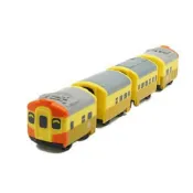 台鐵初代自強號列車 EMU100型 英國阿婆 英國貴婦 鐵支路4節迴力小列車 壓克力盒裝 QV002T1 TR台灣鐵道