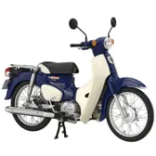 現貨 Fujimi 富士美 1/12 BikeNX6EX1 本田 Super CUB 110 金屬藍 付車載配件 組裝模
