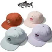 JKS AGILITY CA5 SEERSUCKER 6 PANEL CAP 魚影刺繡 泡泡紗 六分割帽 (四色)