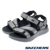 【SKECHERS】健走系列 涼拖鞋 GO WALK FLEX SANDAL-229207-鐵灰\男(US11)