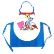 【親子良品】多啦A夢百寶袋兒童圍裙(100cm)
