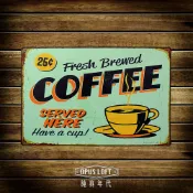 OPUS LOFT 純真年代  20X30仿舊鐵皮畫
