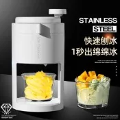 德國刨冰機擺攤家用小型綿綿冰機制冰沙冰雹冰機手搖不插電碎冰機