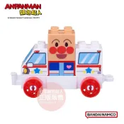 正版 ANPANMAN麵包超人 連接交通車積木系列～麵包超人與救護車 兒童禮物 玩具 COCOS AN1000