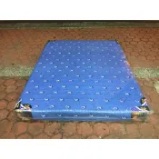 香榭二手家具*全新品 標準雙人5x6.2尺 冬夏兩用彈簧床墊-雙人床-套房家具-寢具-台中家具收購-床墊回收-特價床墊