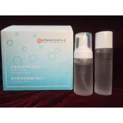 台肥 TAIWAN FERTILIZER 胺基酸深層潔顏慕斯 + 玻尿酸保濕潤澤化妝水 雙入禮盒組 股東紀念品