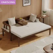 沙發床 北歐風 實木 小戶型 抽拉床 伸縮床 羅漢床 現代 客廳家具 兩用 單人雙人 雙人沙發床 折疊床 架子 床架