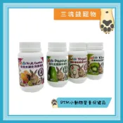 ◎三塊錢寵物◎Petty Man PTM-酵素錠，綜合水果化毛、蘋果優格美膚亮毛、奇異果免疫提升、青木瓜關節保健，100錠