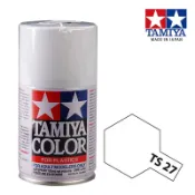 鋼普拉 eye攝影 【鋼普拉】現貨 TAMIYA 田宮 模型 噴漆 噴罐 油性漆 85027 TS27 TS-27 平光白色100ml