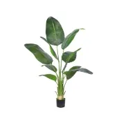 【諾必行】仿真植物盆栽 假綠植 加密160cm旅人蕉綠植 客廳裝飾 擬真手感葉