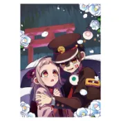 【09月新品上市】地縛少年花子君 透明小海報 C款