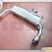 泰山美研社C436 MITSUBISHI 三菱 FORTIS 巨石 排氣管 雙邊單出 鈦合金 巨石工業