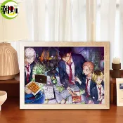 潮玩💦排球少年周邊 動漫周邊 排球少年木製拼圖日向翔陽動漫周邊玩具桌面擺臺掛牆朋友送禮物 穀子 生日禮物