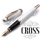 ＝小品雅集＝CROSS 高仕 Bailey 貝禮 白色玫瑰金 鋼筆