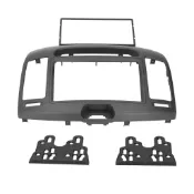 HYUNDAI [商城] 2Din DVD 音頻面板立體聲收音機導航面板框架適用於現代伊蘭特 2006-2011 LHD