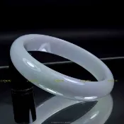 珍珠林~嬌豔完美~A貨緬甸紫羅蘭玉鐲(內徑64.5mm, 手圍21.5號)~絕版超值 #471