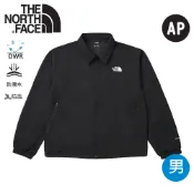 【The North Face 男 立領防風外套《黑》】8HQE/防風外套/立領設計/機能防護/休閒穿搭