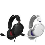 左東精品代購 日本代購 空運 JVC GG-01 電競耳機 麥克風 耳麥 頭戴式 耳罩式 耳機 3.5mm 輕量 黑色 白色