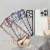 冰晶盾自帶鏡頭膜防摔手機殼 適用於VIVO Y03 Y17 Y20 Y21 Y36 Y27 Y55 Y38