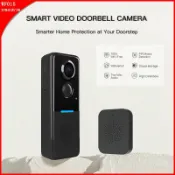 星光精品館 【遠程可視對講】智能門鈴 無線門鈴 貓眼門鈴 語音門鈴 報警門鈴 手機遠程監控 高清夜視 移動偵測 即時警報 免佈線安裝