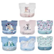 (店+)【Baby City 娃娃城】防水收納短袖圍兜/畫畫衣-多款可選(圍兜)