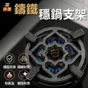 派樂 鑄鐵蓄熱穩鍋支架 瓦斯爐架 1入送防燙夾-續熱節能 導熱爐盤 爐架 節省瓦斯 露營泡茶煮咖啡 適用多種爐具鍋具