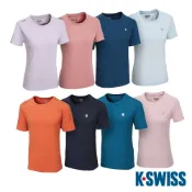 K-SWISS 涼感短袖T恤 男女 多款任選 短袖上衣 彈性親膚 吸濕排汗 運動 慢跑 網球 匹克球