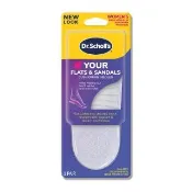 【Scholl 爽健】樂愛涼鞋舒適鞋墊(3/4型)