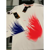 高雄凡賽斯歐洲精品 HUGO BOSS BOSS 抽象火焰LOGO 白色 短T/T-Shirt