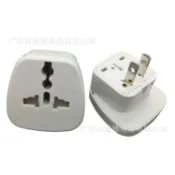 阿嫲的百寶屋 全球通 美式帶保護門孔旅遊多功能轉換插頭 歐規轉美規轉接頭{鑫弘-工葉電器}可開發票