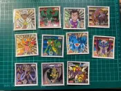 遊戲王 1998 絕版 貼紙  天田 初代卡通貼紙卡 套組1