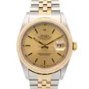 【DOKODEMO】【二手】勞力士ROLEX腕錶 Datejust Y 字頭 16233 CH/BA K18（黃金）不銹鋼 Datejust Y 字頭 男士二手 A