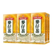 統一 原味本舖麥仔茶 375ml x 6【萬家福】