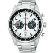 【ALBA】雅柏Tokyo Design 小熊貓 三眼計時手錶-44mm(VK64-X001S/A4B009X1)