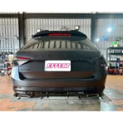 SKODA superb MK3.5 後下巴 亮黑後下巴空力套件