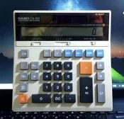 CASIO卡西歐 DS-120 太陽能 12位元 功能正常 大尺寸 日製