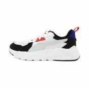 新竹兩隻老虎親子舘 PUMA Trinity Lite MID 90s Jr 鞋帶 運動鞋 大童鞋 白黑 S1303 (40065901)