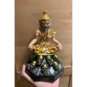 （泰靈堂）阿贊冠 虎頭魯士 祖師爺供奉尊 限量版本