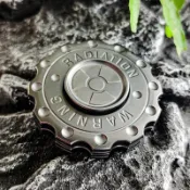 輻射警告 Fidget Clicker Spinner EDC Gear Hand Spinner 成人 Fidget 