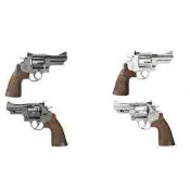 Speed 千速（^_^）S&W M29 真槍廠授權刻字 Smith & Wesson CO2 左輪手槍 3吋(木色握把
