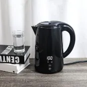 【KINYO】1.7L 智慧溫控雙層快煮壺 電熱壺 (六段控溫 304不鏽鋼 福利品)