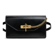 (店+)【CHARLES & KEITH】鍊條信封包 單肩包 小號女款 小CK 黑色 CK2-80840578