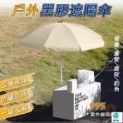 築良舍 台灣公司 工廠直銷 可開發票 【宅配免運】沙灘傘 黑膠戶外傘 露營傘 擺攤遮陽傘 庭院遮陽傘 戶外大雨傘 攤販傘 陽臺太陽傘 戶外遮陽傘 集市傘店長推薦 新品特價 5z84