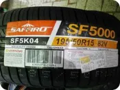 ***天下第一輪*** SAFFIRO 薩瑞德 超便宜 SF-5000 195/50/15 完工價1700