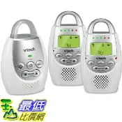 玉山最低比價網 [6美國直購] VTech DM221-2 嬰兒監聽器 一對2 Audio Baby Monitor with up to 1000 ft of Range