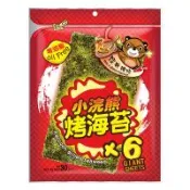【小浣熊】泰國 烤海苔 經典麻辣 30g